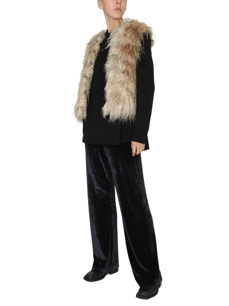 BECAGLI SINCE 1994 MOHAIR FUR VEST 2