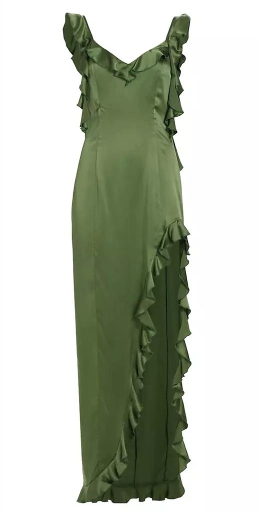 Amanda Uprichard Amanda Uprichard - Sonnet Ruffle Gown 3