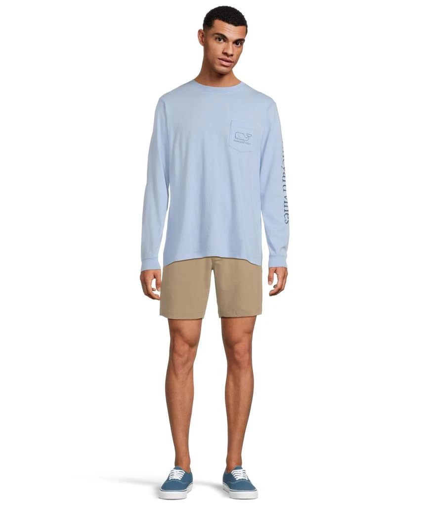 Vineyard Vines Long Sleeve Vintage Whale Pocket T-Shirt 5