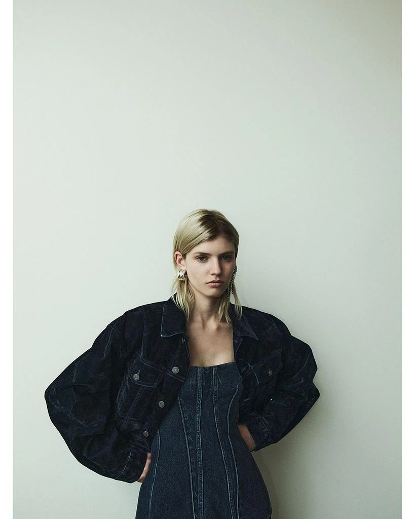 AGOLDE Lara Denim Corset 2