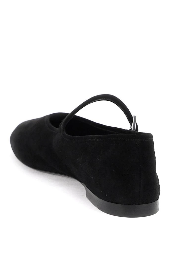 The Row suede boheme mj ballet flats 3