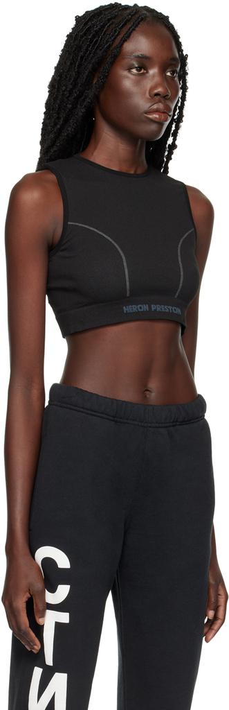 Heron Preston Black Active Sport Top