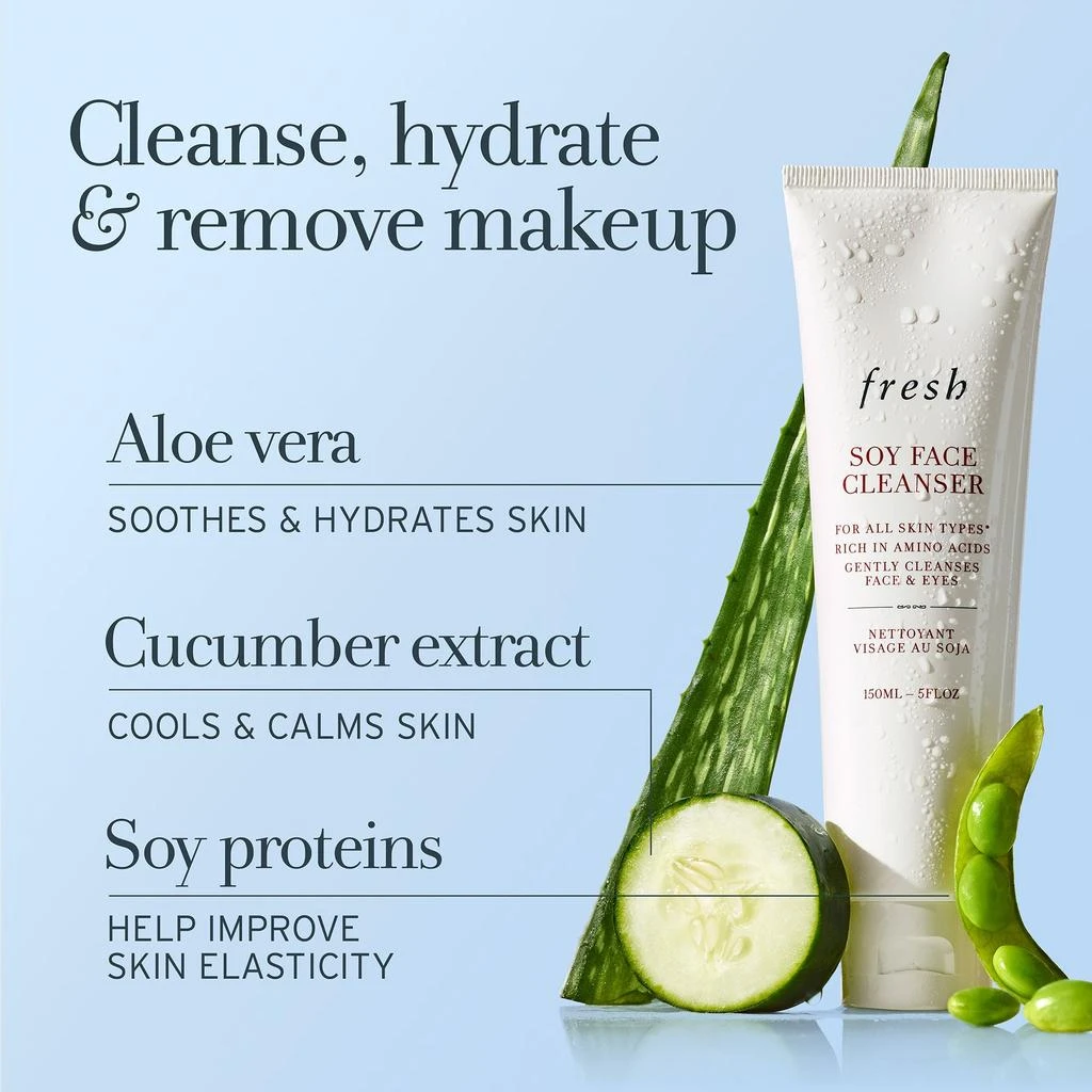 Fresh Soy pH-Balanced Hydrating Face Wash 10