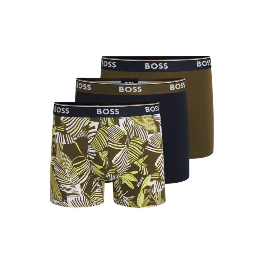 Hugo Boss Three-pack of stretch cotton boxer briefs
