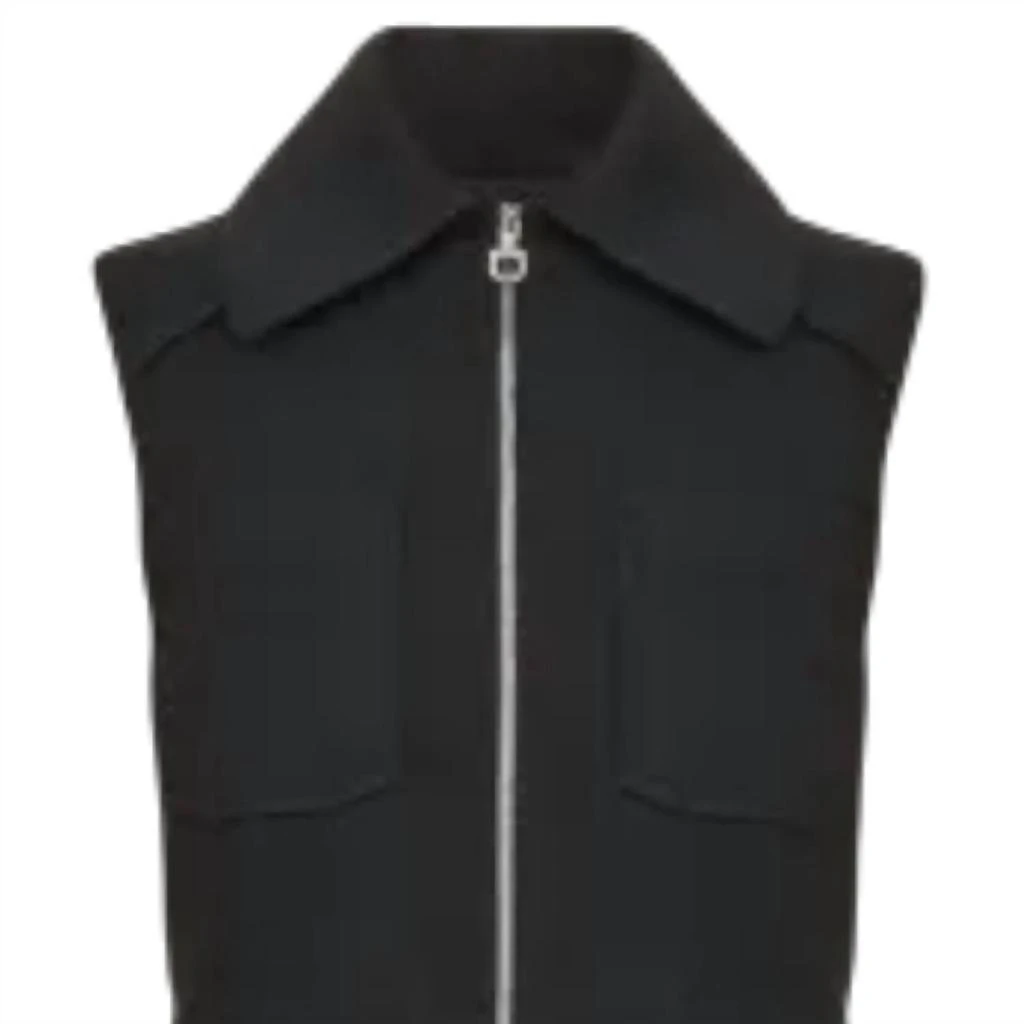 Salvatore Ferragamo Women
s Organic Cotton Jumpsuit In Black 2