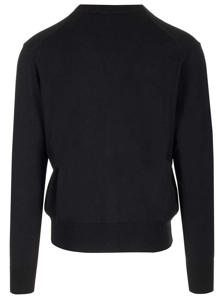 Ami Alexandre Mattiussi Black Wool Cardigan 2