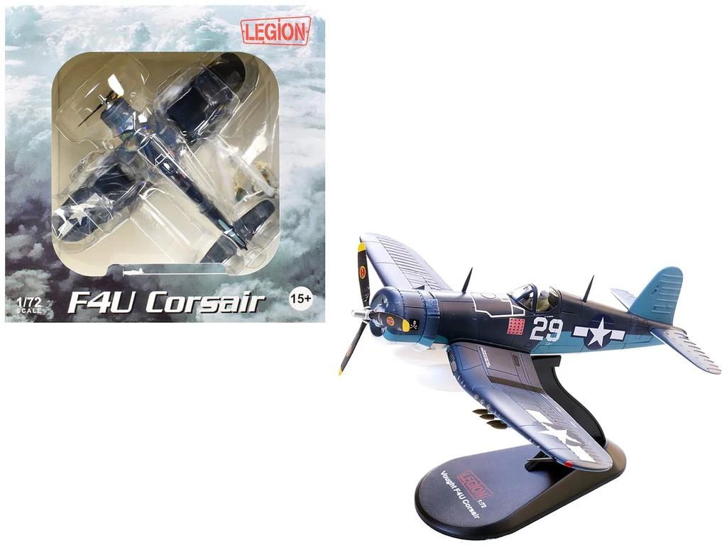Legion Vought F4U-1A Corsair Fighter Ace Ira Kepford VF-17 Jolly Rogers Bougainville Solomon Islands 1944 US Navy 1/72