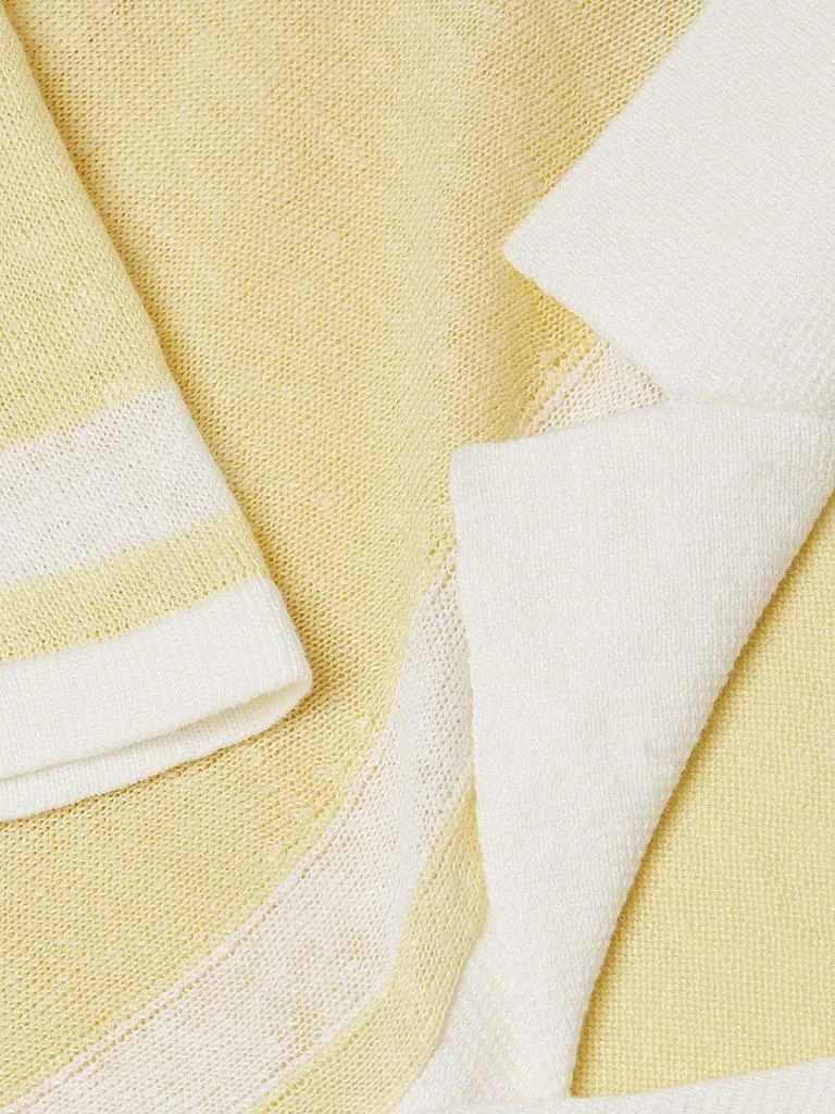 Onia Linen Knit Camp Shirt 6