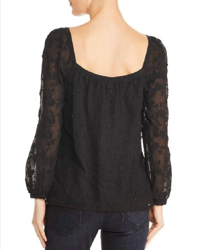 Rebecca Taylor Rebecca Taylor - Kyla Embroidered Silk Boho Blouse 2