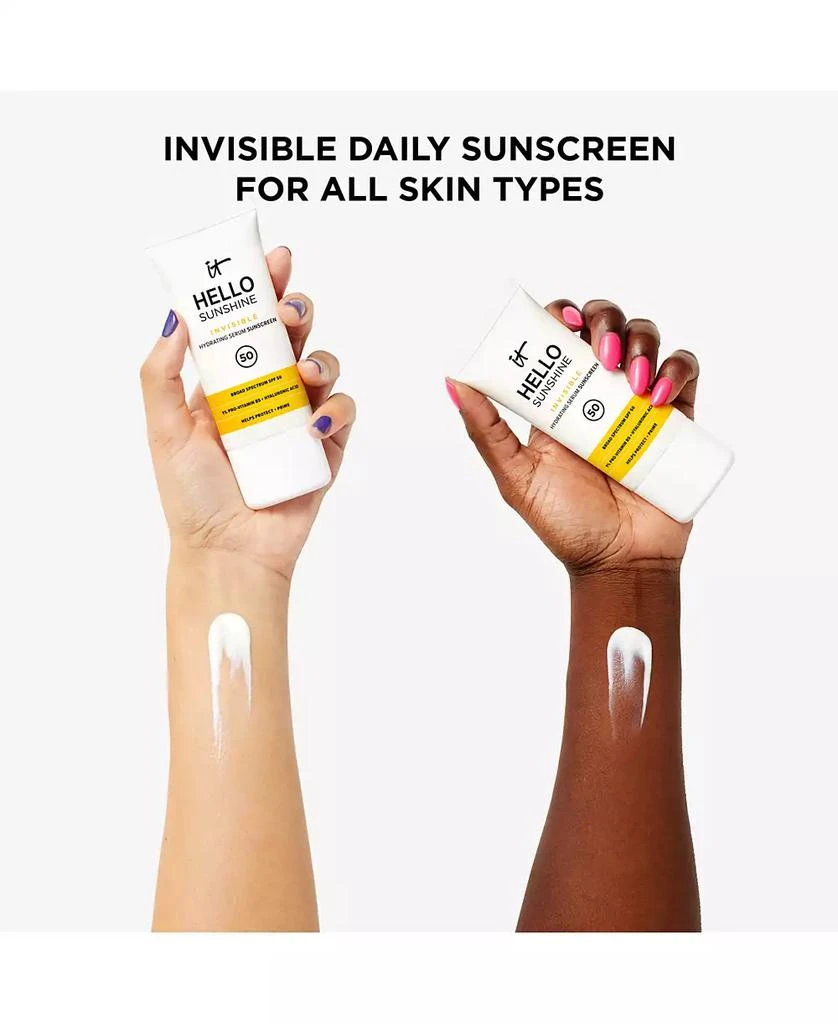 IT Cosmetics Hello Sunshine Invisible Face Sunscreen SPF 50 5