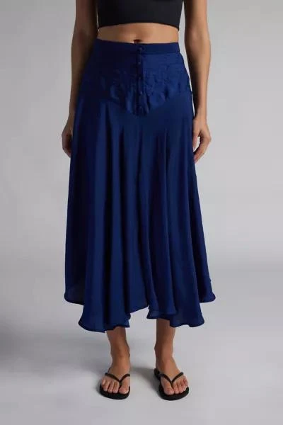 Kimchi Blue Kimchi Blue Vanessa Drop Waist Midi Skirt 3