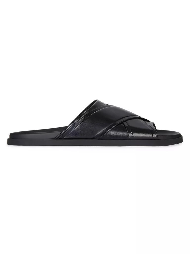 Givenchy G Plage Flat Sandals In Leather 1