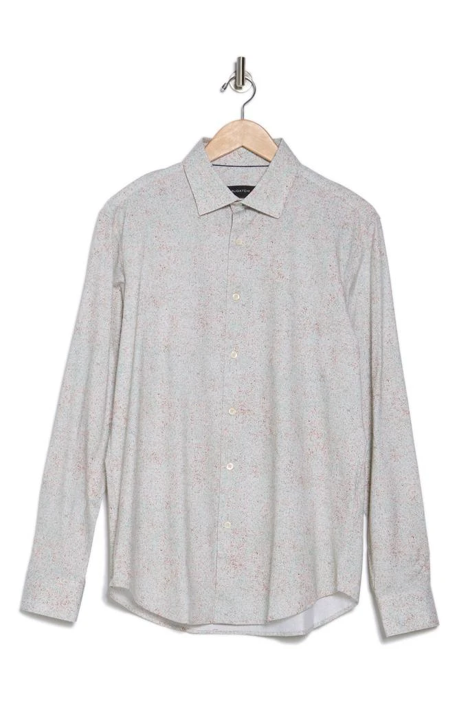 BUGATCHI James Long Sleeve Stretch Woven Shirt 3