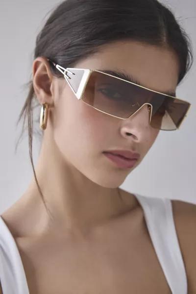 Fifth & Ninth Fifth & Ninth Paloma Oversized Shield Sunglasses