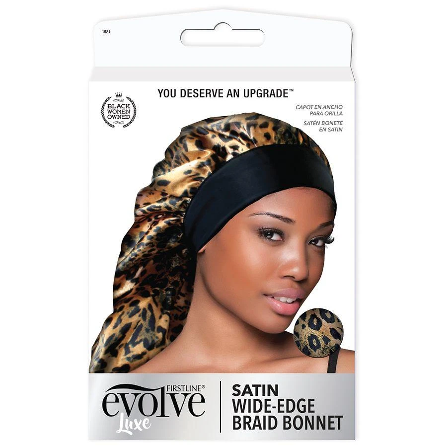 Evolve Wide Edge Satin Braid Bonnet
