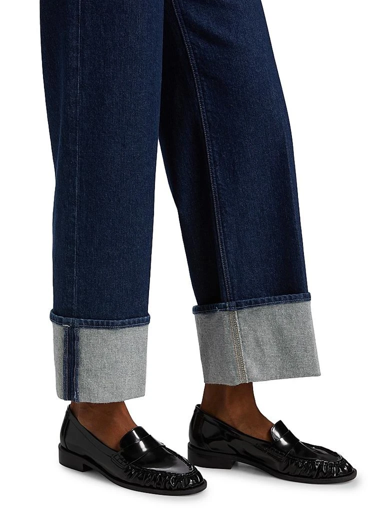 Paige Sasha Wide-Cuff Jeans 6