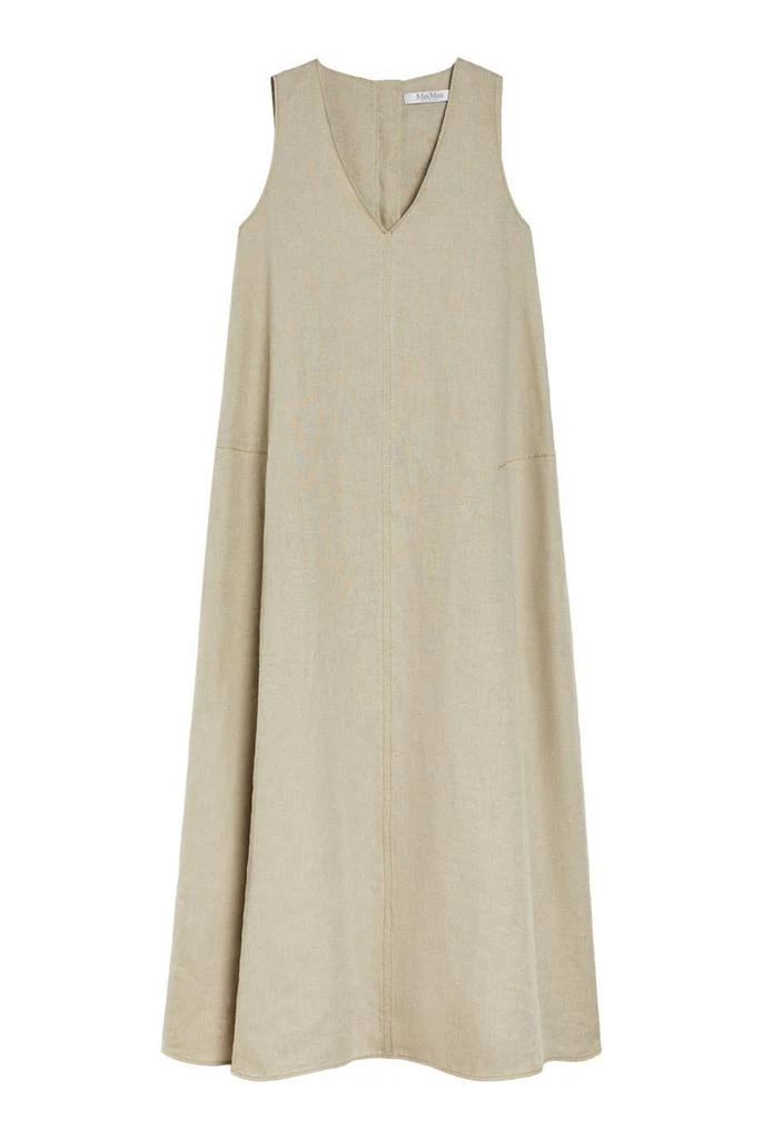 chinese dress ladies Weekend By Max Mara EDICOLA Linen Dress 2356211031600 001 – Izzi of Baslow