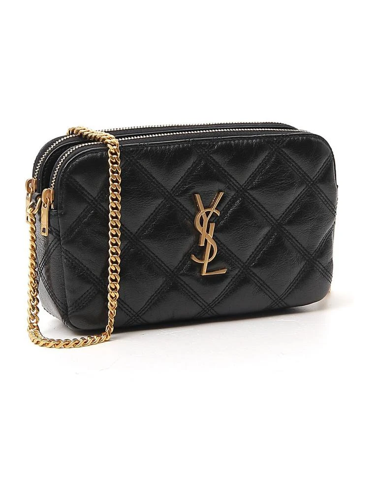 Yves Saint Laurent Saint Laurent Quilted Logo Crossbody Bag 3