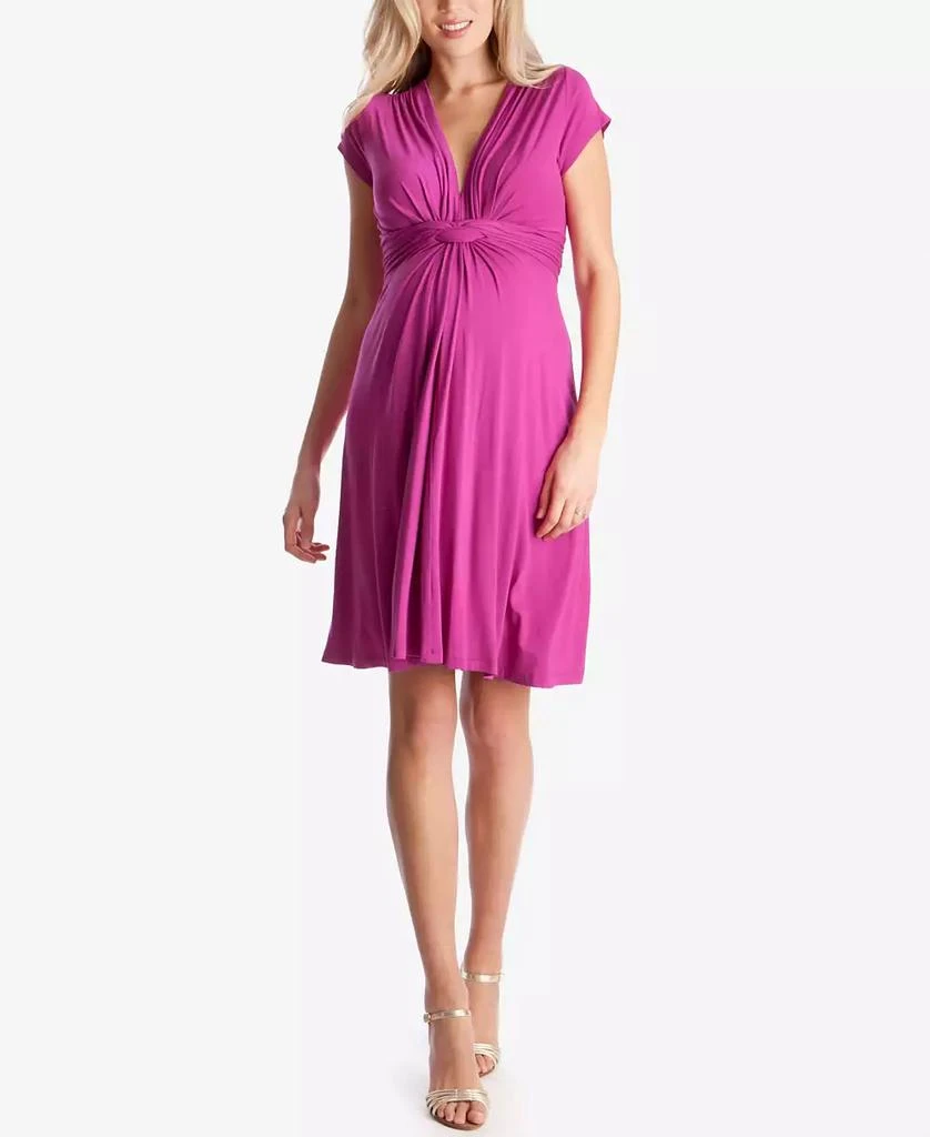 Seraphine Women's Knot Front Maternity Dress 8