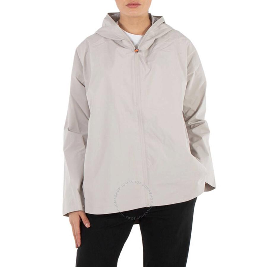 Save The Duck Rainy Beige Dawa Hood Windbreaker Jacket