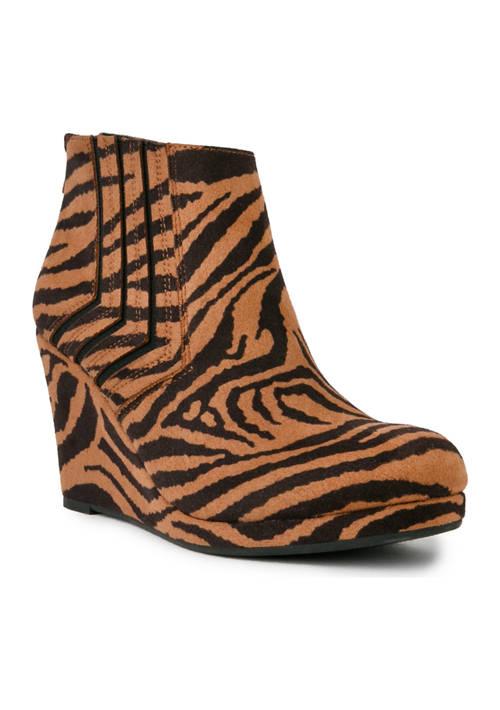 Sugar Juliette Wedge Booties