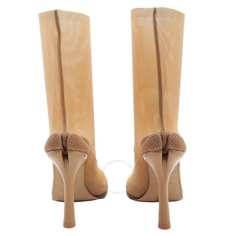Burberry Ladies Gennie Tulle Sock Detail Ankle Boots 3