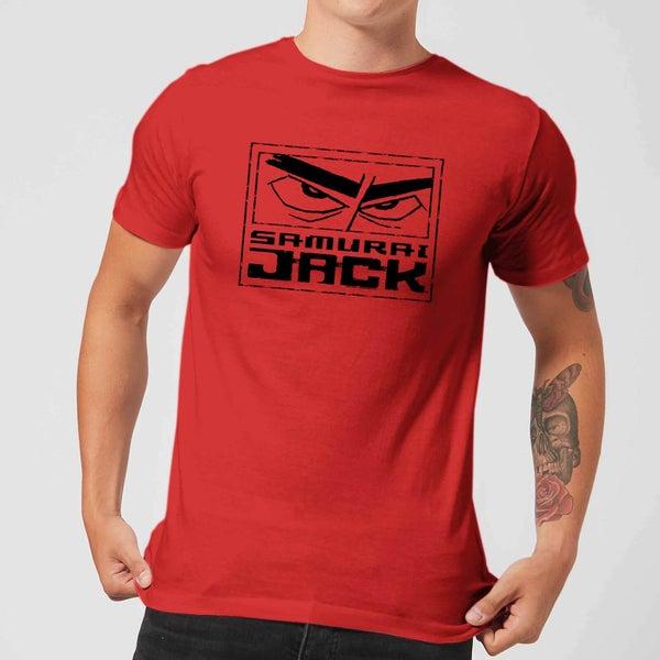 Original Hero Samurai Jack Stylised Logo Men's T-Shirt - Red