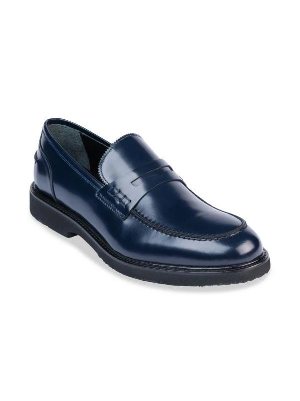 Vellapais Tavro Leather Penny Loafers 2