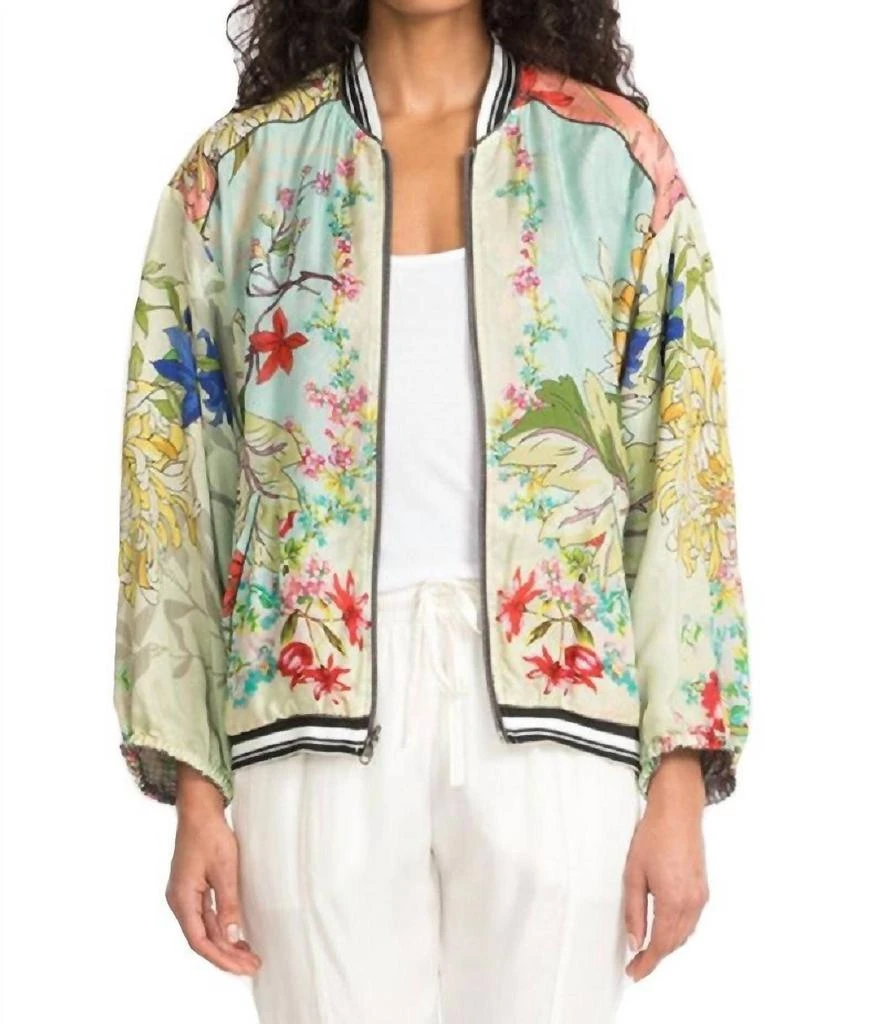 Johnny Was Mizumi Bomber Jacket In Multi 1