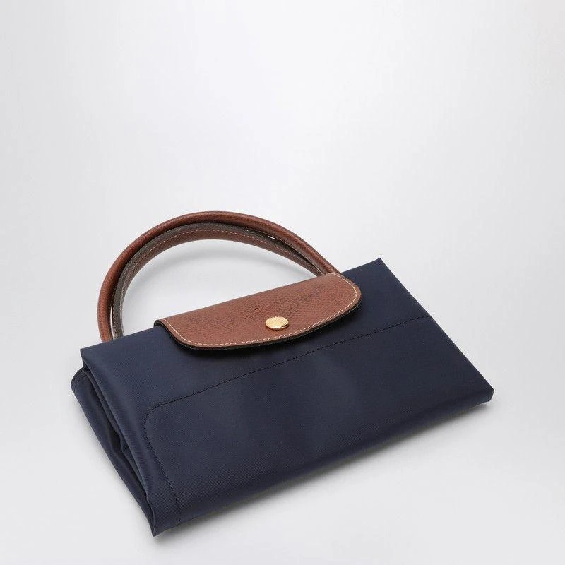 Longchamp Longchamp Navy M Le Pliage Shopping Bag 2