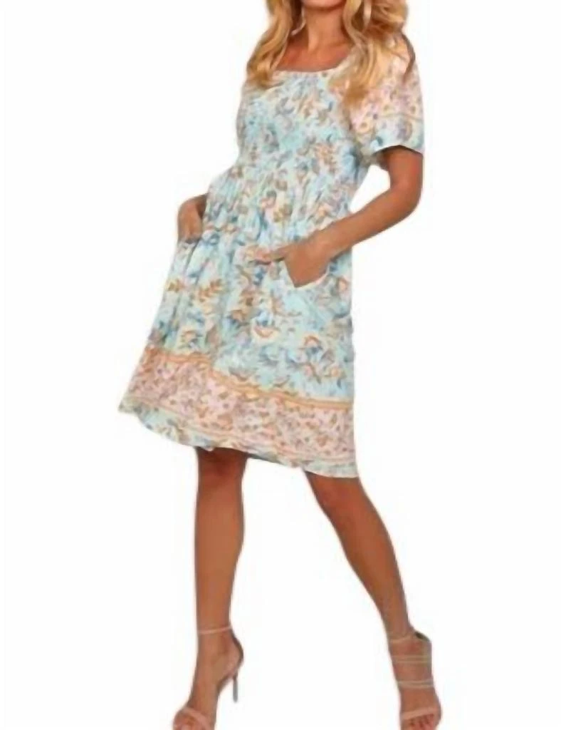 Haptics Plus Blissful Dress In Blue 1