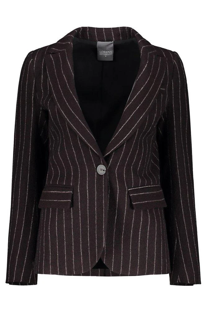 Lorena Antoniazzi Lorena Antoniazzi Pinstriped Single-Breasted Blazer
