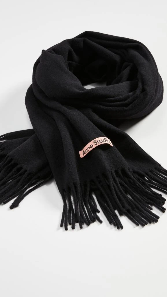 Acne Studios Fringe Wool Scarf 4