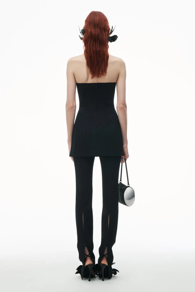 Alexander Wang Strapless Corset Top with Side Slits 4