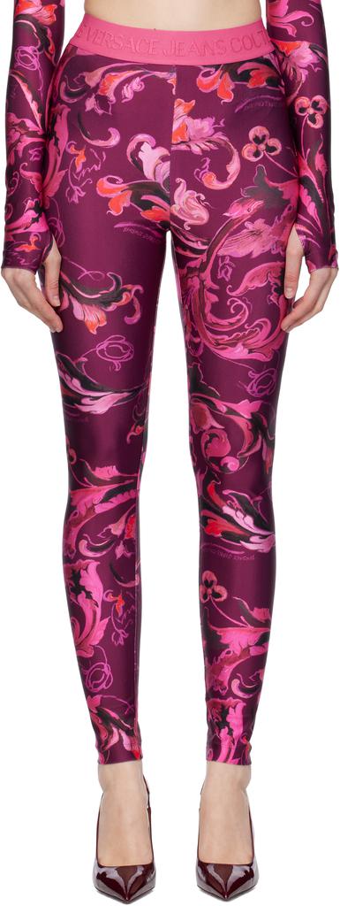 ボトムスその他 VERSACE 'La Coupe des Dieux' leggings Versace Versace 'La Coupe Des Dieux' Leggings - Pants