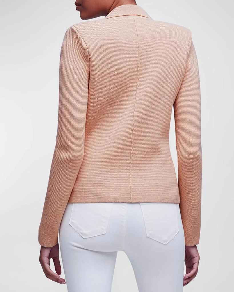 L'Agence Sofia Knit Blazer 3