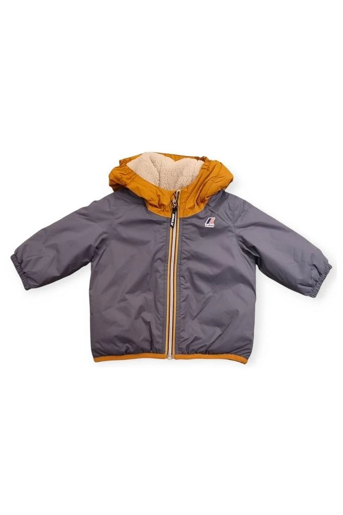 K-Way K-Way Kids Hooded Zip-Up Jacket 1
