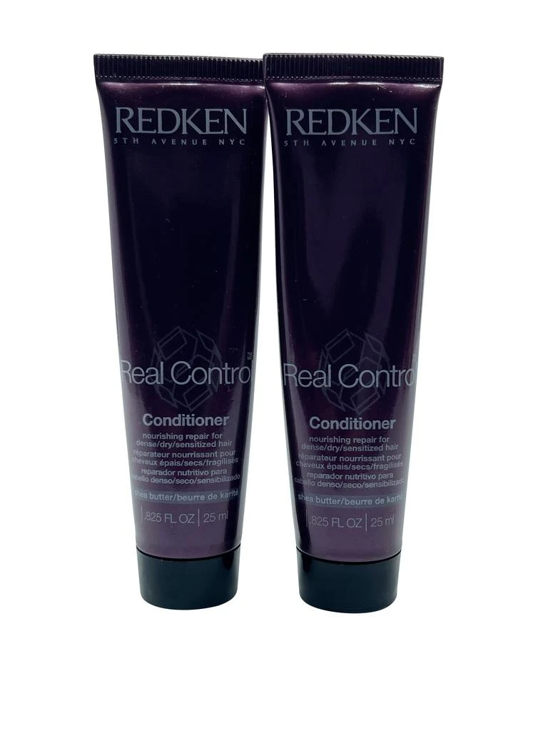 Redken Real Control Conditioner Dry & Sensitized Hair 0.82 OZ Set of 2 1