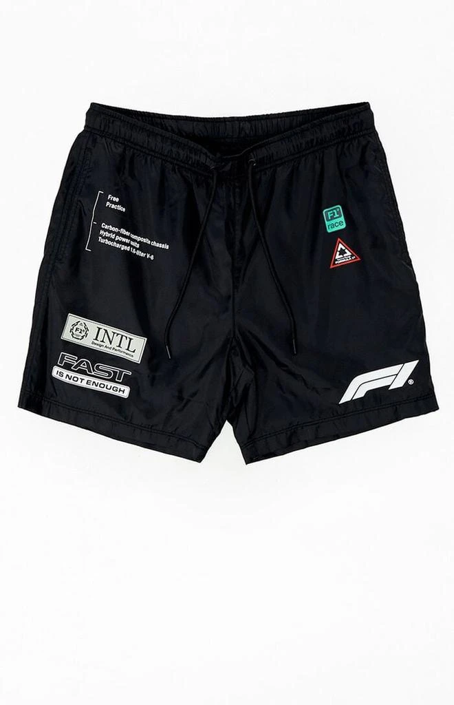 Formula 1 x PacSun Miami Circuit 6.5" Swim Trunks 1