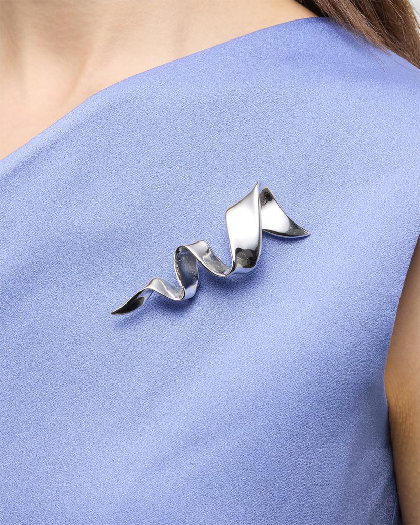 BEN-AMUN Imitation Rhodium Electroplated Pin