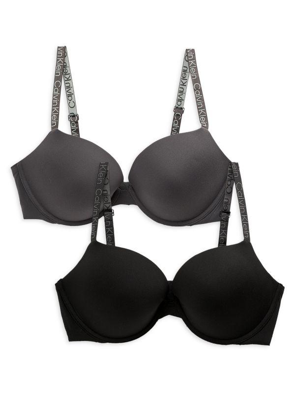 Calvin Klein 2-Pack Plunge Push Up Bras