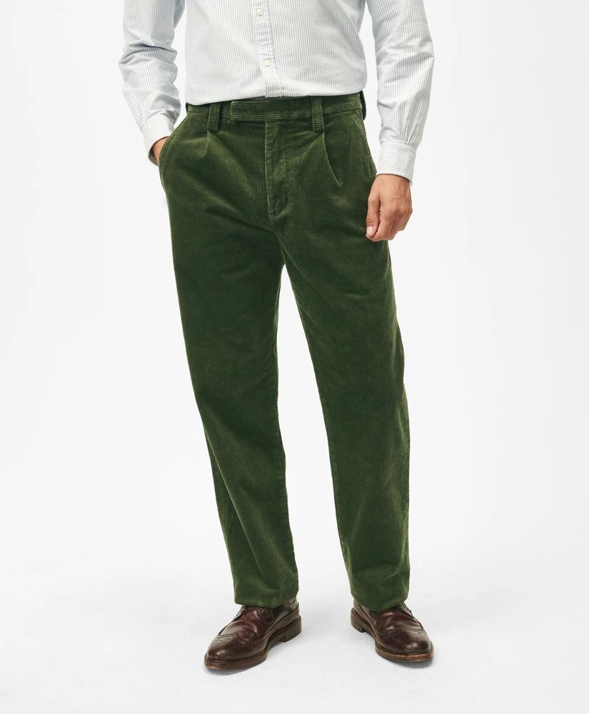 Brooks Brothers Pleated Wide-Wale Corduroy Pants - Compare Prices