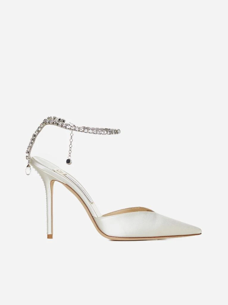 Jimmy Choo Saeda satin pumps 1