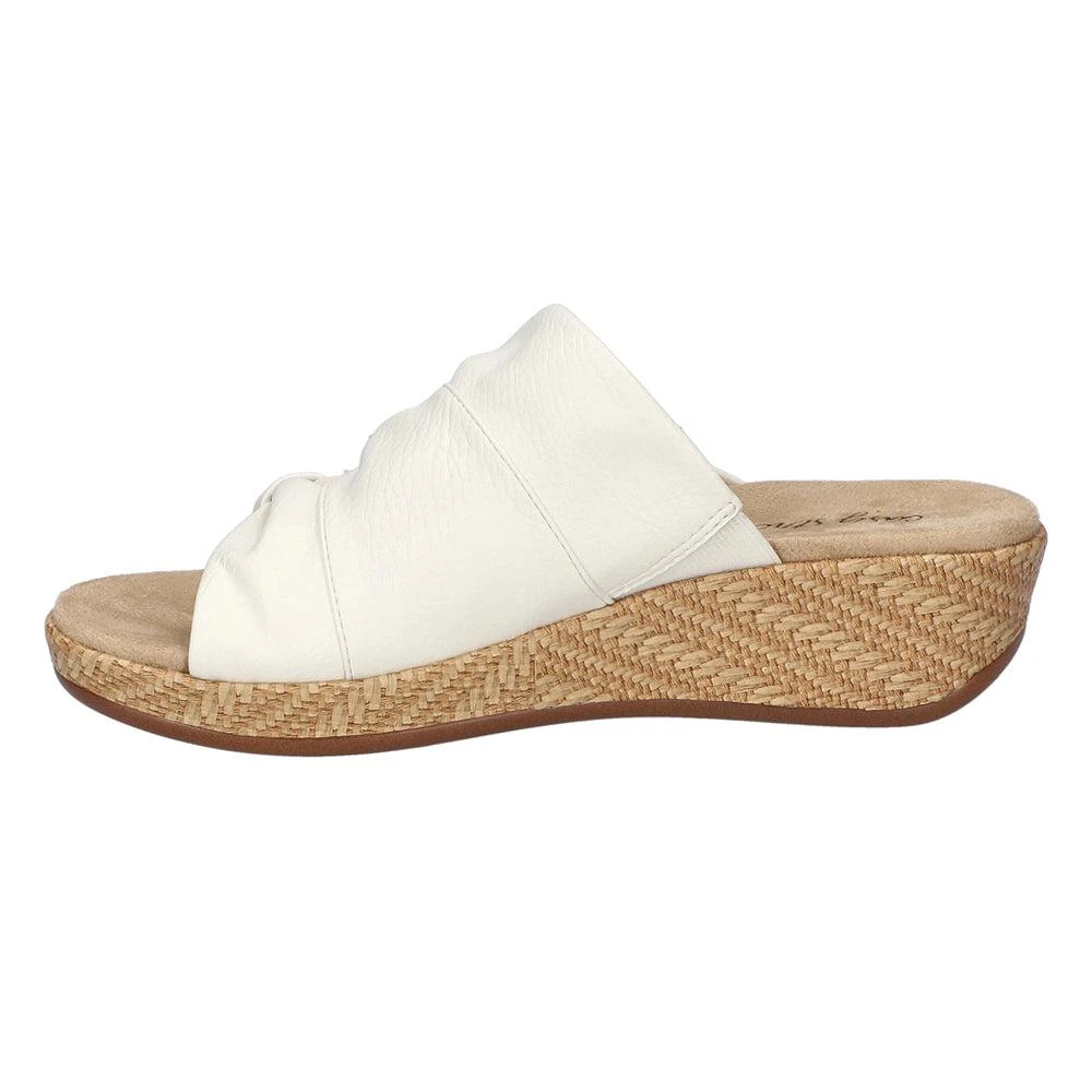 Easy Street Bertina Rafia Wedge Sandals 3