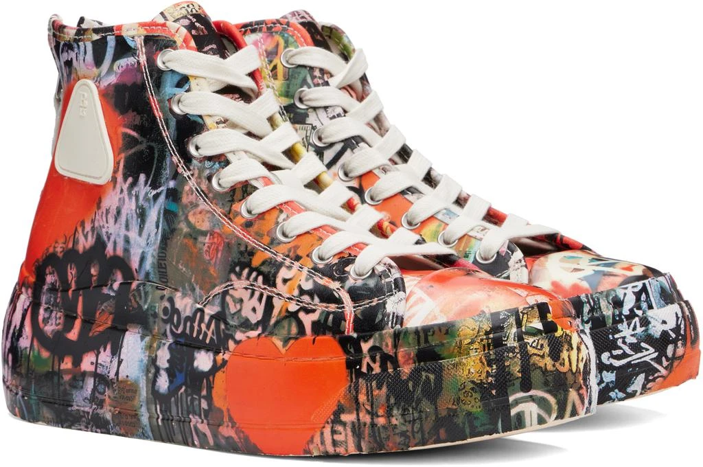 R13 Multicolor Kurt High Top Sneakers 4