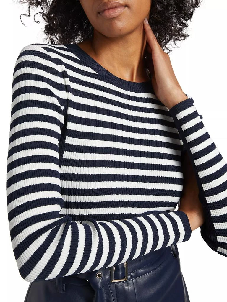 Tahari The Vesper Striped Sweater 6
