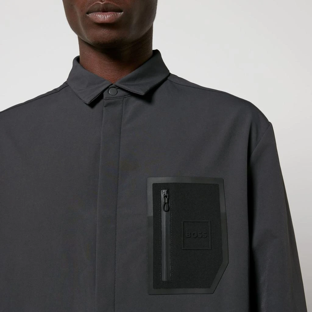 Hugo Boss BOSS Green BUREL_X Long Sleeved Shell Overshirt 4