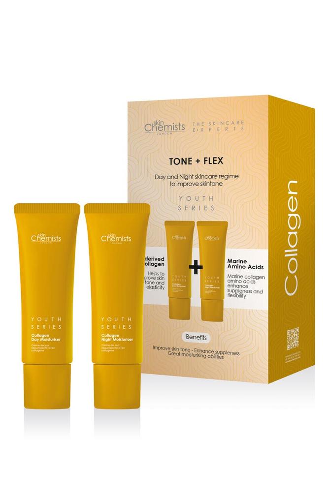 SKINCHEMISTS Collagen Day & Night Cream Set