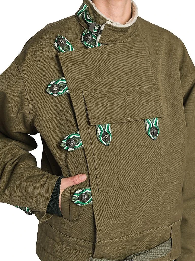 ETRO Faux Fur Collar Jacket 6