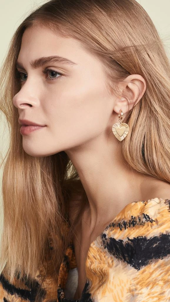 Brinker & Eliza The Best Is Yet To Come Huggie Earrings 2